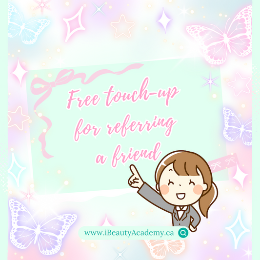 🌸 Free touch up if you refer a friend.