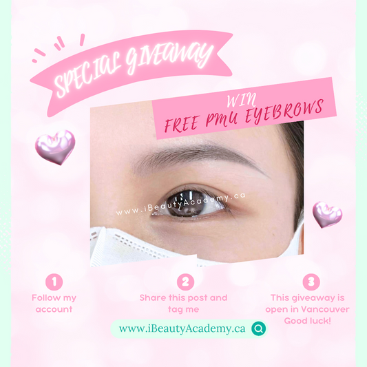 🌸 Win a FREE PMU Eyebrows Treatment