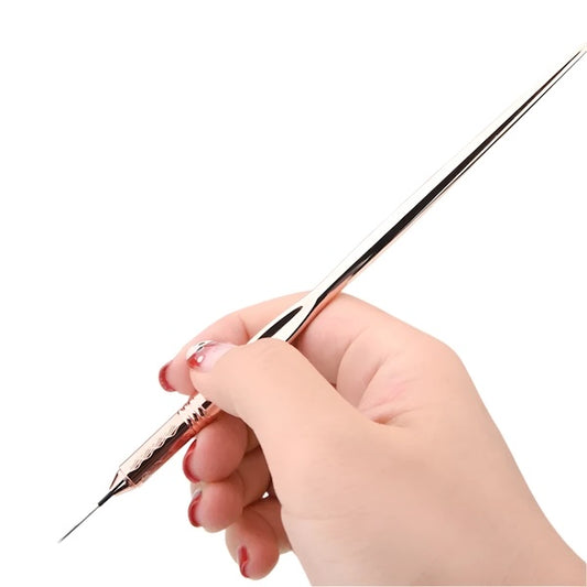 ✨ 16CM Glass Gold Microblading Pen