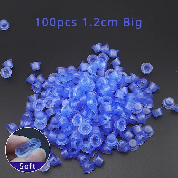 ✨  Disposable Silicone Tattoo Ink Cup (100pcs)