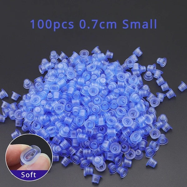 ✨  Disposable Silicone Tattoo Ink Cup (100pcs)