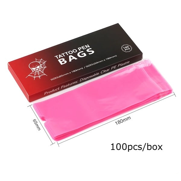 ✨ Disposable Tattoo Clip Machine Covers (100Pcs)