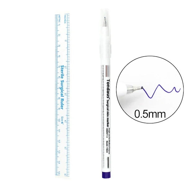 ✨ Surgical Skin Marker Eyebrow Tattoo Marker (1 Set)