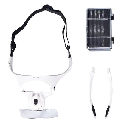 ✨ LED Head Magnifying Glasses Visor - PMU, Numbing Cream & Beauty Products to Canada | USA | Australia | Austria | Denmark | UK | France | Germany | Ireland | Italy | Netherlands | New Zealand... # #