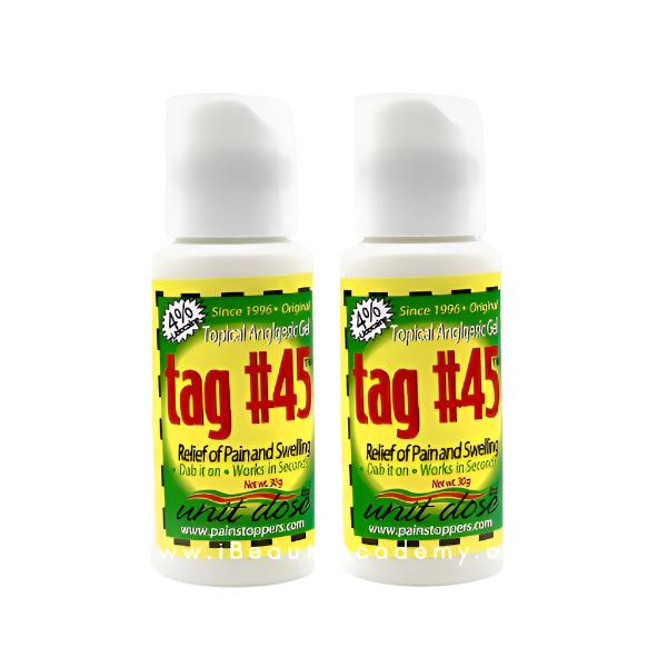 Tag 45 Numbing Gel - Yellow Package - PMU, Numbing Cream & Beauty Products to Canada | USA | Australia | Austria | Denmark | UK | France | Germany | Ireland | Italy | Netherlands | New Zealand... 