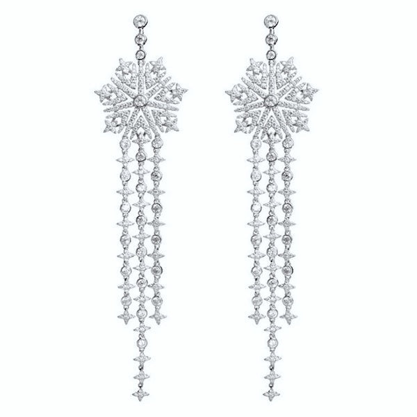 ✨ Wedding Earrings - S925 Sterling Silver Long Elegant Tassel Earrings (Pair) - PMU, Numbing Cream & Beauty Products to Canada | USA | Australia | Austria | Denmark | UK | France | Germany | Ireland | Italy | Netherlands | New Zealand... # #